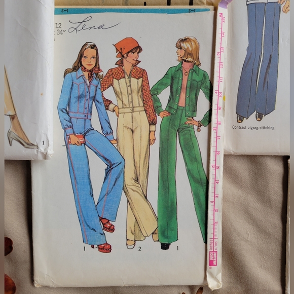 4 pack Vintage Simplicity & New Look Sewing Patterns, Cut - Picture 3 of 6
